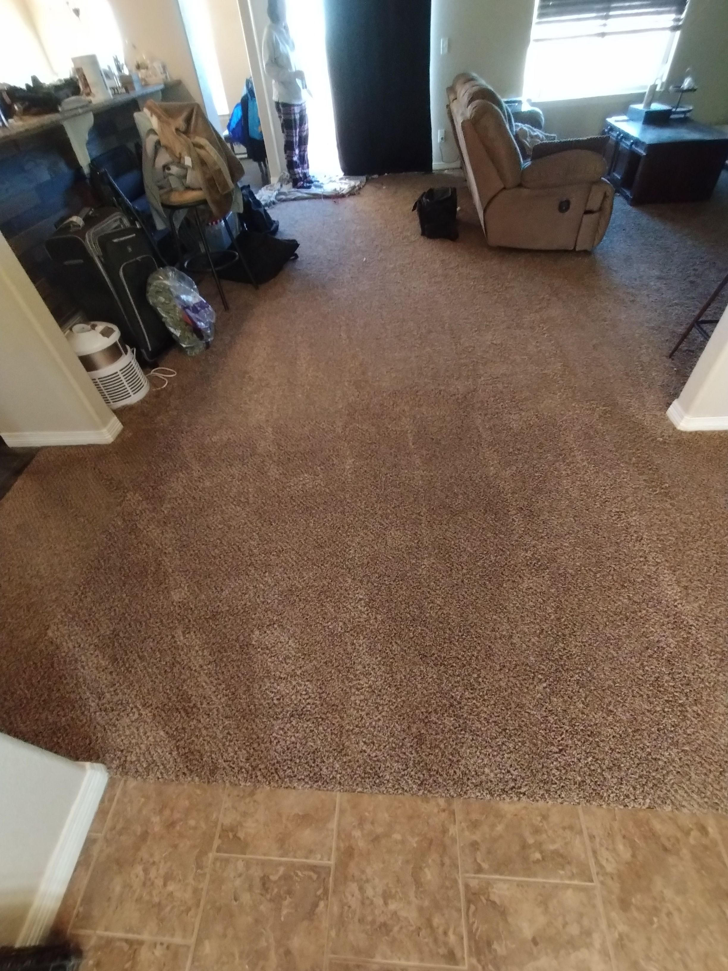 After cleaning